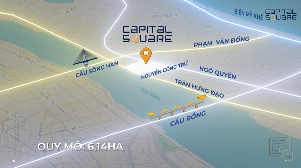 Capital Square: Vị trí kim cương tại lõi trung tâm TP Đà Nẵng