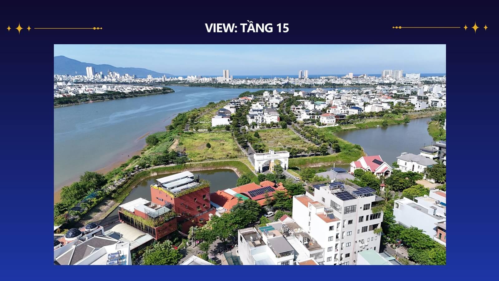 view căn hộ sun spana tower đà nẵng